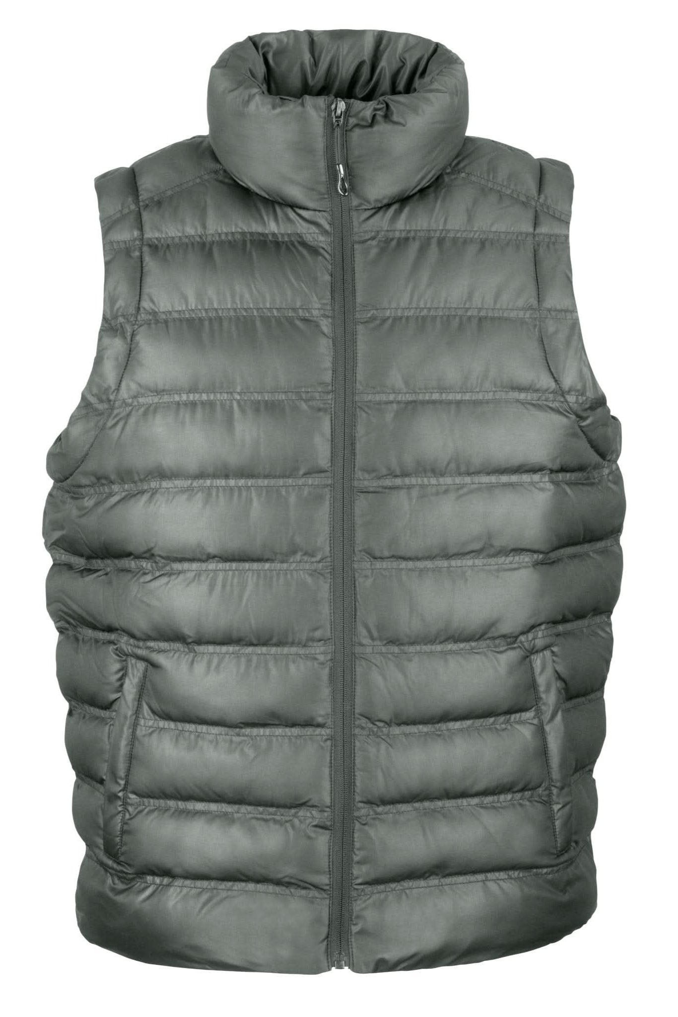 R193M: Ice Bird Padded Gilet Mens Bodywarmers Result Urban Frost Grey S