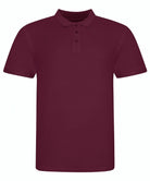 JP100: Mens 100 Cotton Polo Mens Polos AWDis Just Polos Burgundy S