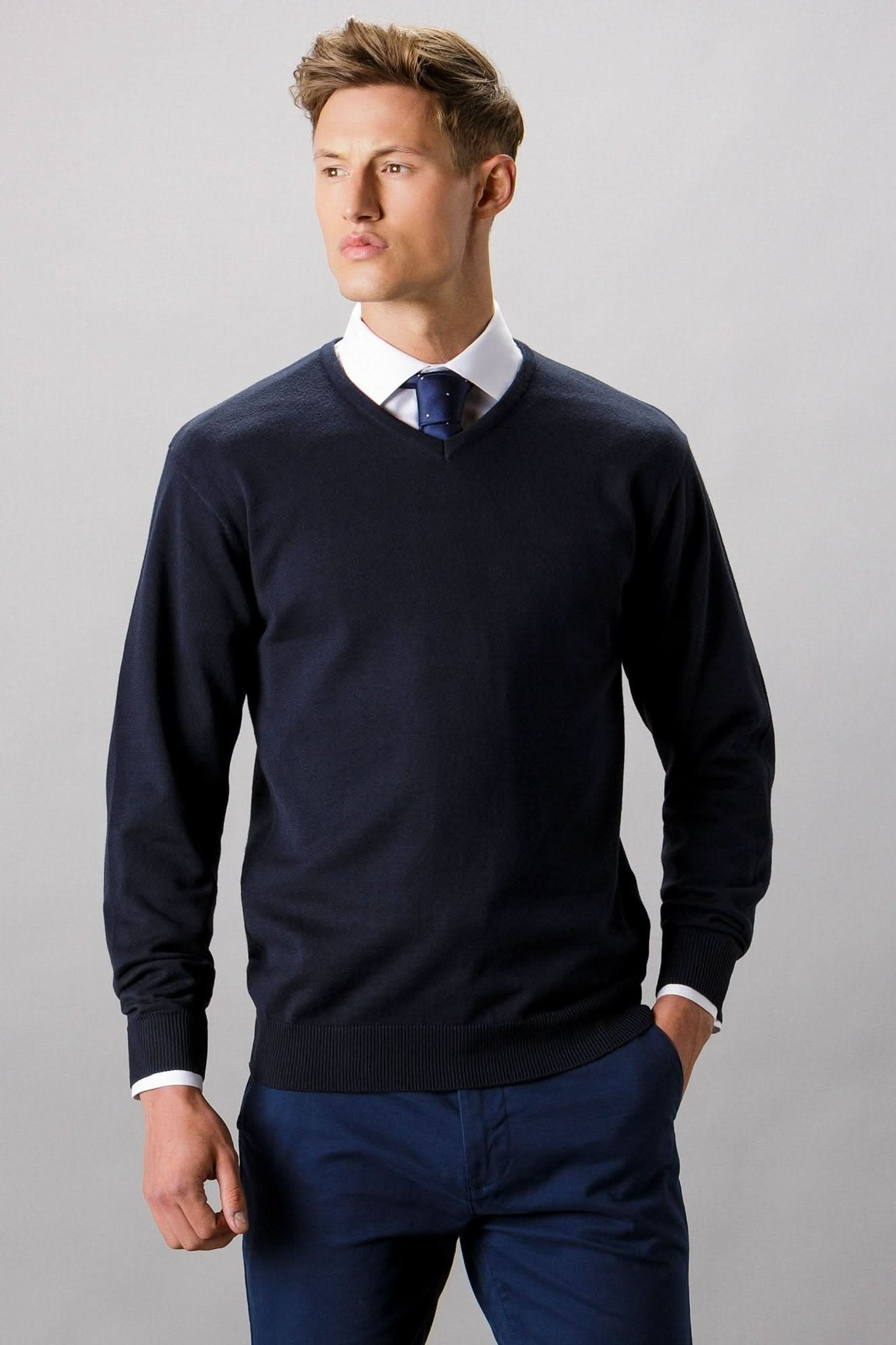 KK352 Arundel V Neck Sweater The Staff Uniform Company