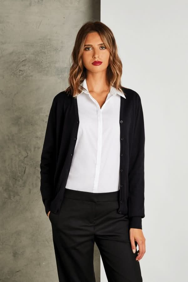 KK354 - Arundel V-Neck Cardigan - The Staff Uniform Company