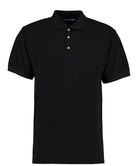 KK400: Mens Workwear Polo Shirt Mens Polos Kustom Kit Black XS