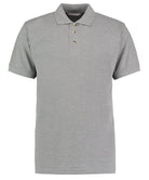 KK400: Mens Workwear Polo Shirt Mens Polos Kustom Kit Heather Grey XS