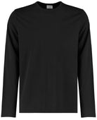 KK510: Mens Long Sleeve T-Shirt Mens T-Shirts Kustom Kit Black XS