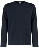 KK510: Mens Long Sleeve T-Shirt Mens T-Shirts Kustom Kit Navy XS