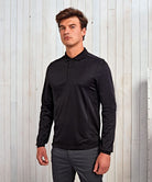 Long Sleeve Coolchecker Pique Polo - The Staff Uniform Company