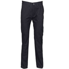 HB640: Mens Flat Fronted Chino Mens Chinos Henbury Navy 30 Regular