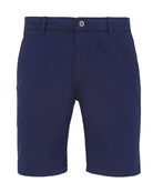 AQ051: Mens Chino Shorts Mens Chinos Asquith & Fox Navy XS