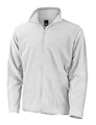 R114X: Microfleece Jacket Mens Fleeces Result Core White XS