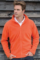 R114X: Microfleece Jacket Mens Fleeces Result Core