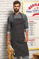 PR110 - Stripe Apron - The Staff Uniform Company