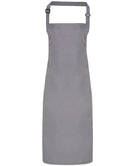 PR115: Waterproof Bib Apron Aprons Premier Dark Grey Regular