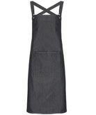 PR129 - Cross back 'barista' bib apron - The Staff Uniform Company