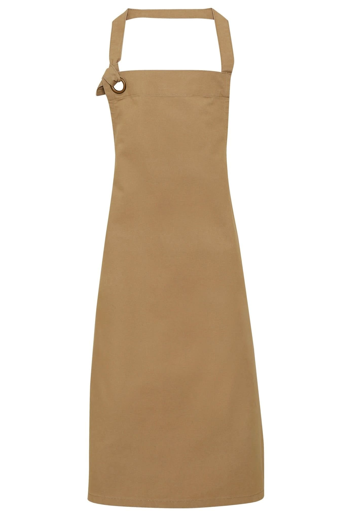 PR130 - Heavy Cotton Canvas Bib Apron - The Staff Uniform Company