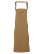 PR132 - Chino Cotton Bib Apron - The Staff Uniform Company