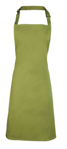 PR150 - Colours Bib Apron - No pocket - The Staff Uniform Company