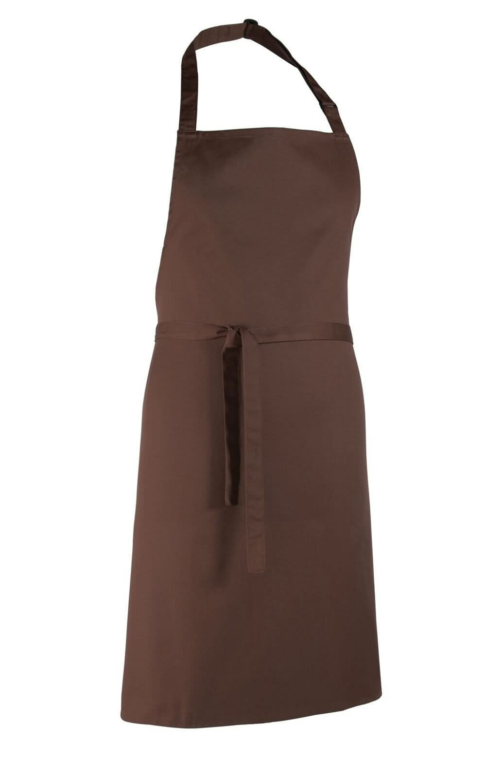 PR150 - Colours Bib Apron - No pocket - The Staff Uniform Company