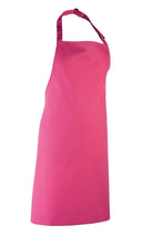 PR150 - Colours Bib Apron - No pocket - The Staff Uniform Company