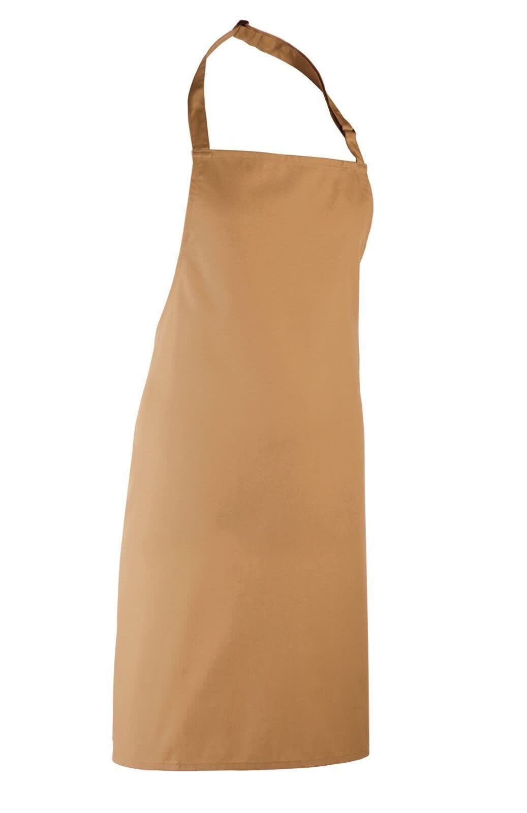 PR150 - Colours Bib Apron - No pocket - The Staff Uniform Company