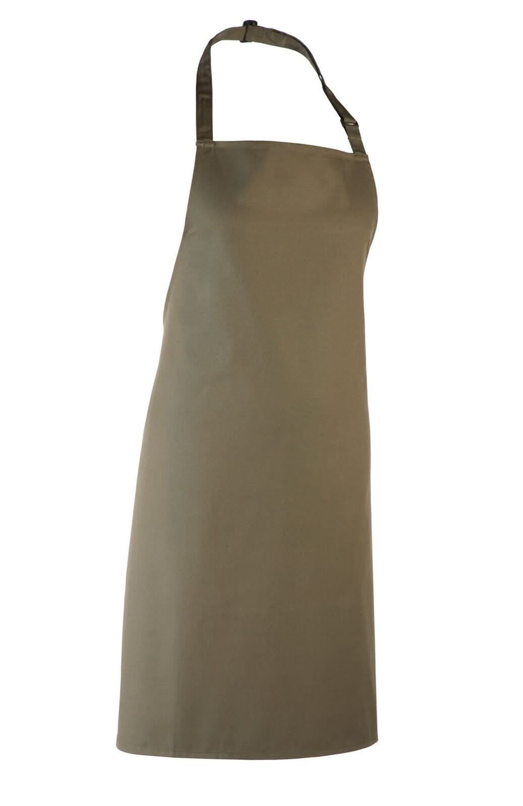 PR150 - Colours Bib Apron - No pocket - The Staff Uniform Company