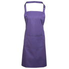 PR154 - Colours Bib Apron - with Pocket - The Staff Uniform Company