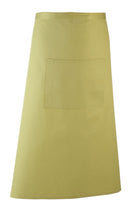 PR158: Colours Bar Apron Aprons Premier Lime Regular