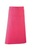 PR158: Colours Bar Apron Aprons Premier Hot Pink Regular