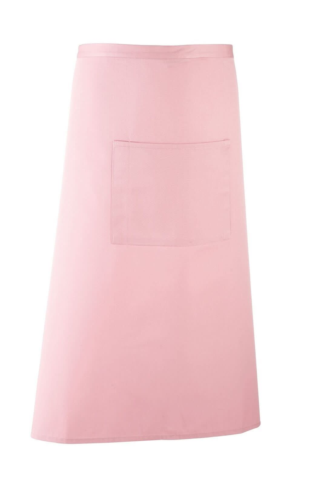 PR158: Colours Bar Apron Aprons Premier Pink Regular