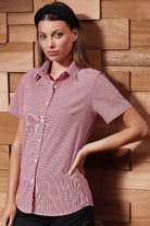 PR321 - Microcheck Shirt - The Staff Uniform Company