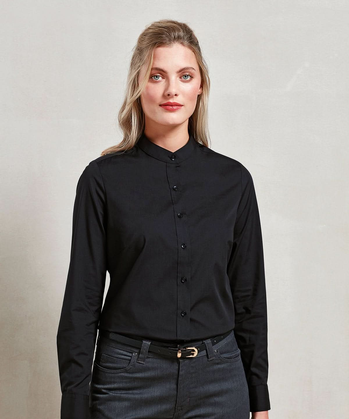 PR358 - Womens Grandad Shirt - The Staff Uniform Company