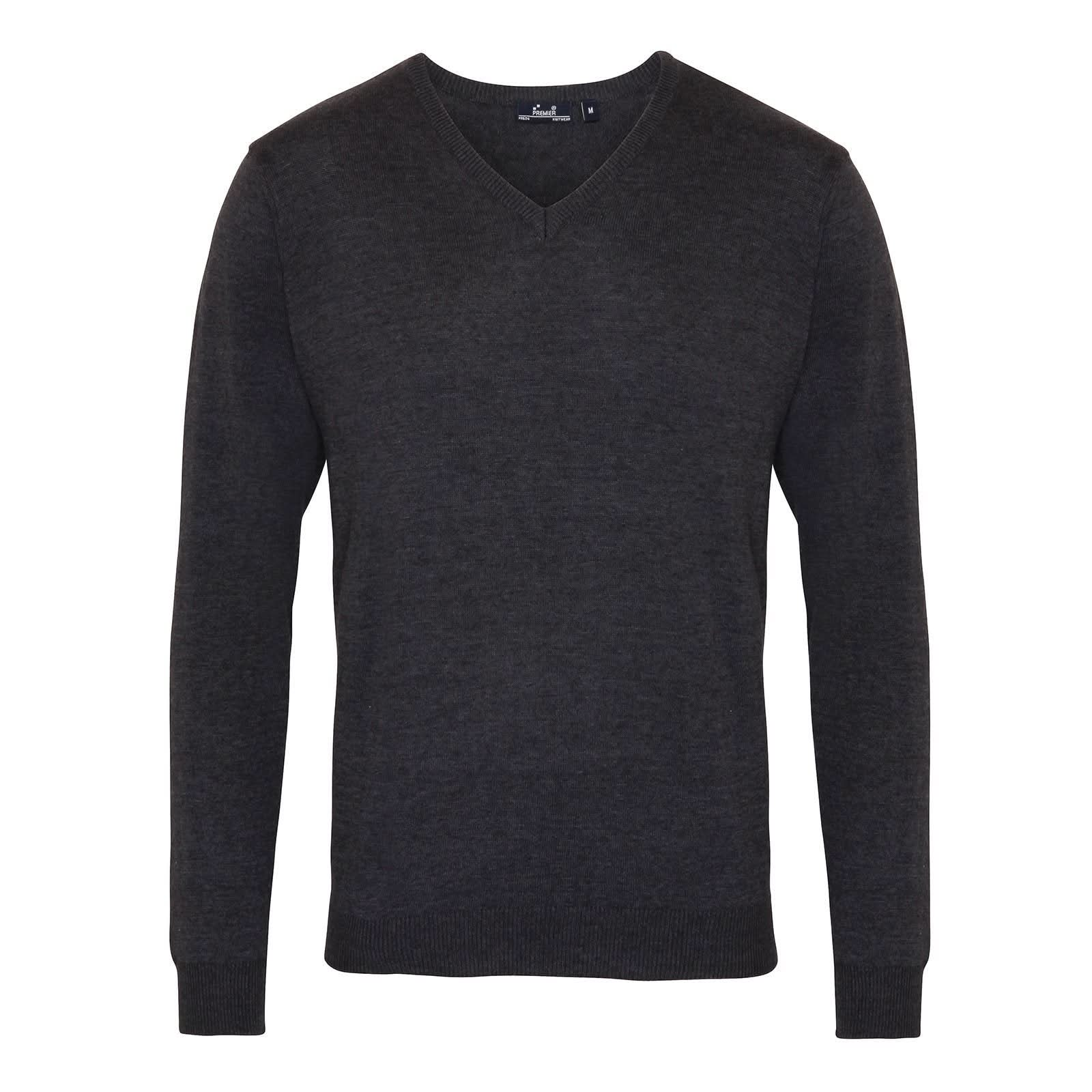 PR694 - Mens V-Neck Knitted Sweater - The Staff Uniform Company