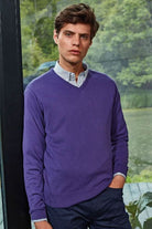 PR694 - Mens V-Neck Knitted Sweater - The Staff Uniform Company