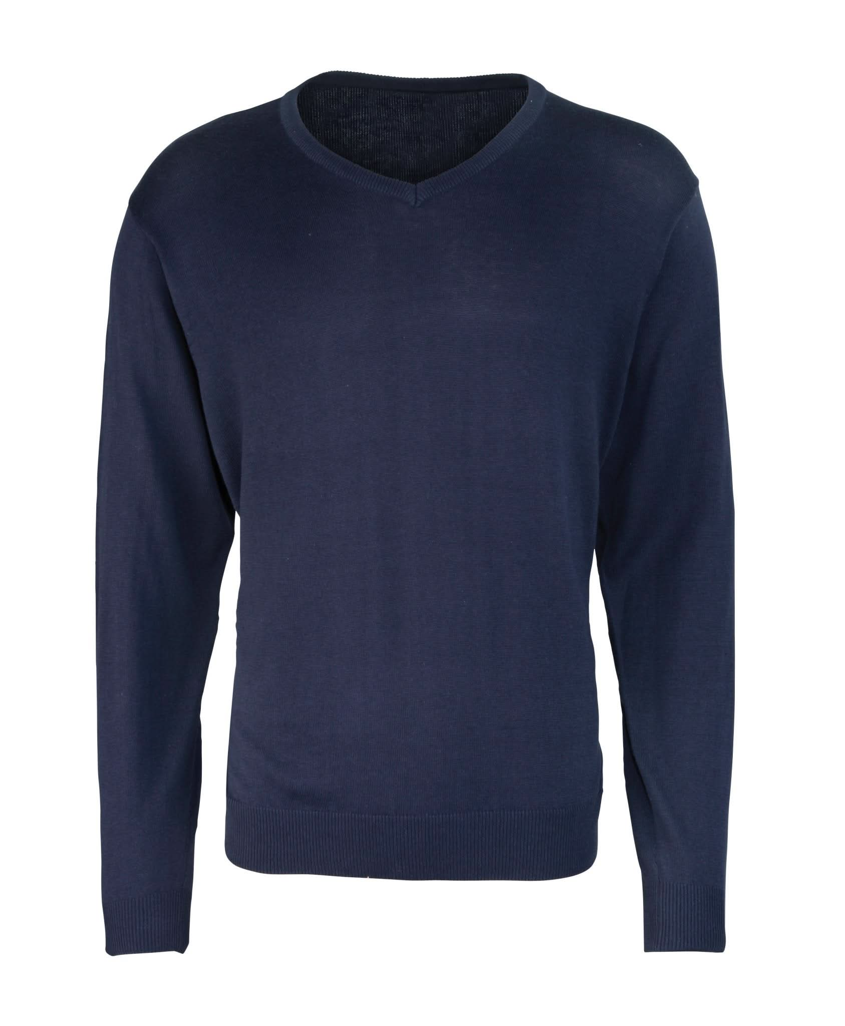 PR694 - Mens V-Neck Knitted Sweater - The Staff Uniform Company