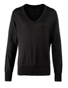 PR696 - V-Neck Knitted Sweater - The Staff Uniform Company