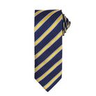 PR783 - Waffle Stripe Tie - The Staff Uniform Company