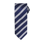 PR783 - Waffle Stripe Tie - The Staff Uniform Company