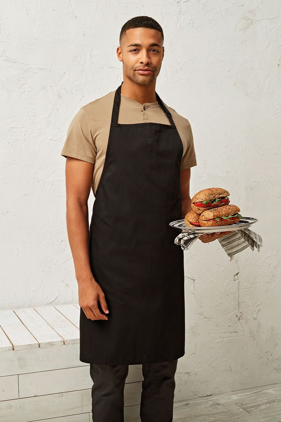 PR996: Antimicrobial Bib Apron Aprons Premier