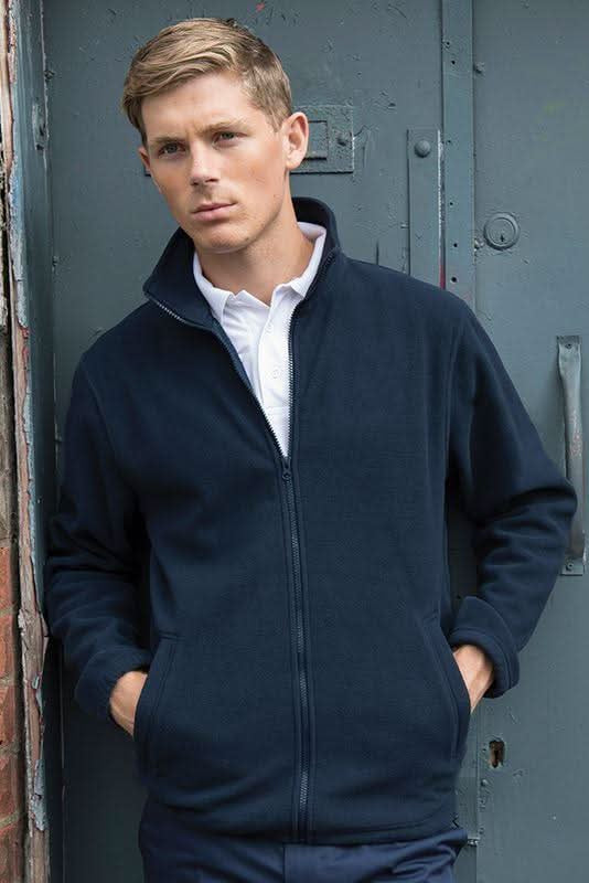 RX402: Pro Zip-Up Mens Fleece Mens Fleeces ProRTX Navy XS