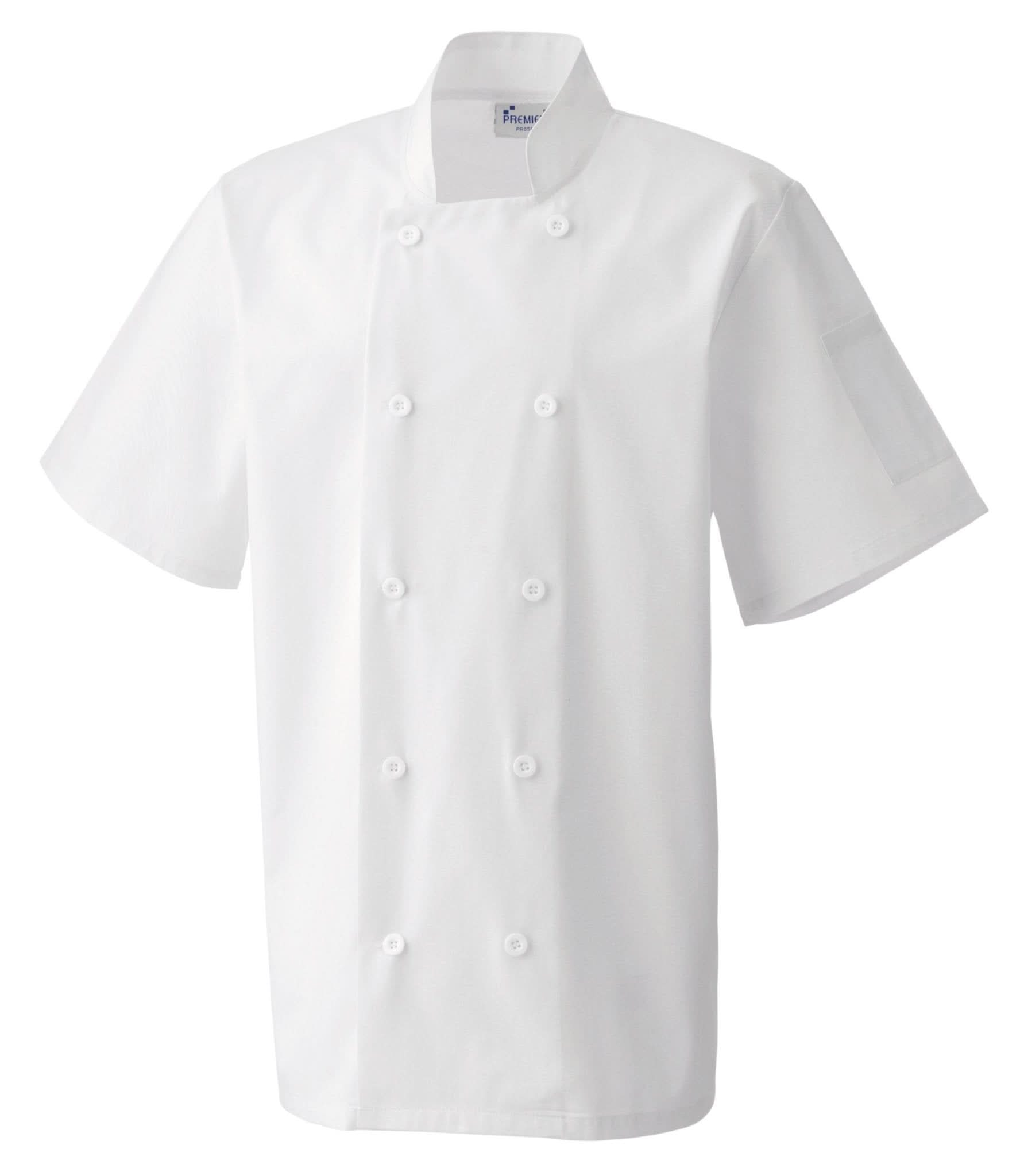 Short Sleeve Chefs Jacket - The Staff Uniform Company