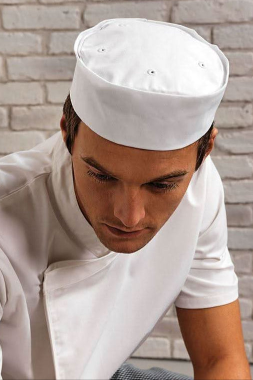 PR648: Turn-Up Chefs Hat Chefs Hat Premier White S