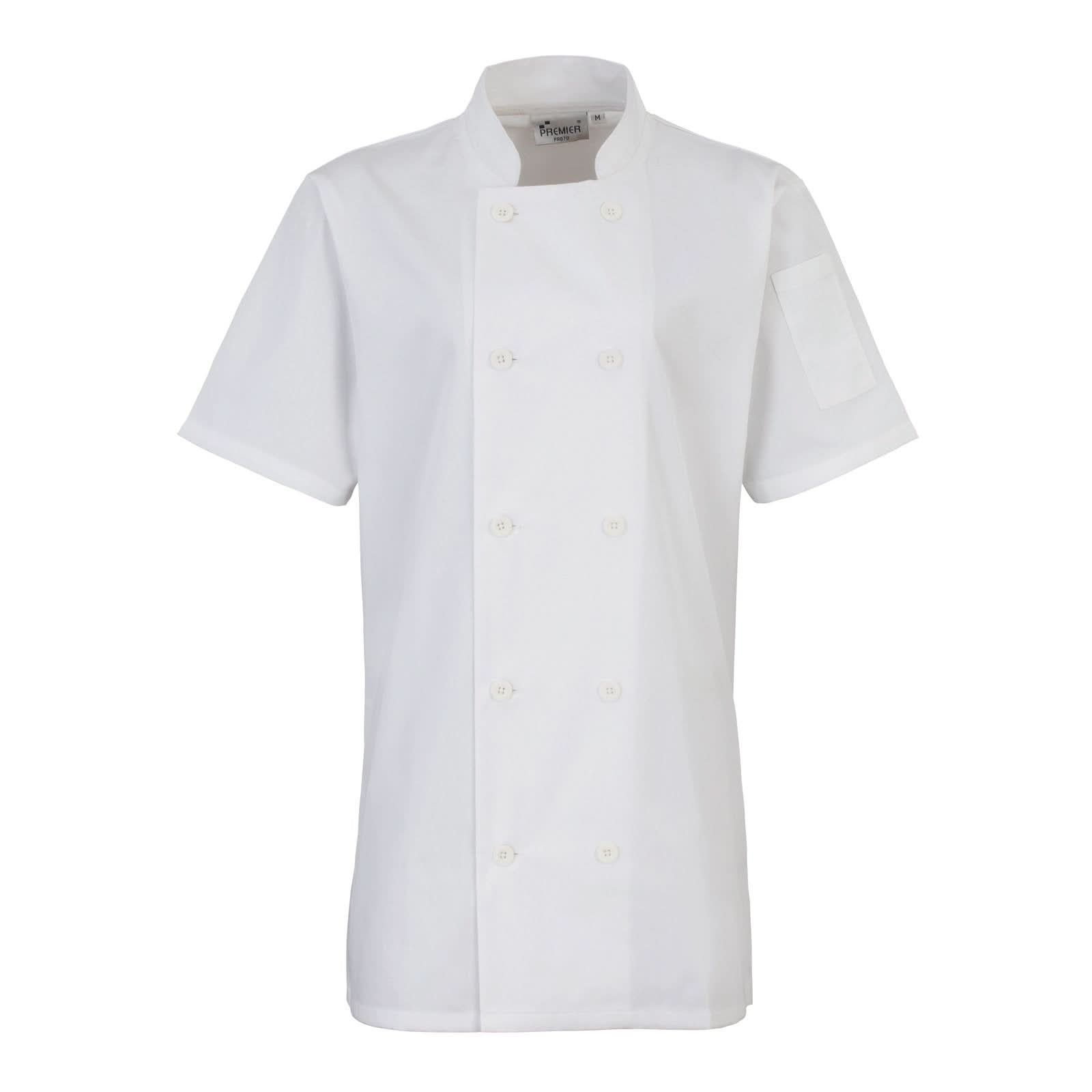 PR670: Ladies Short Sleeve Chefs Jacket Chefs Jacket Premier